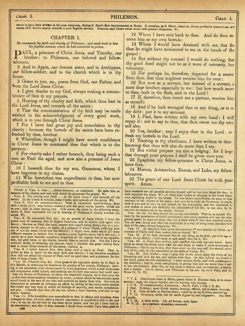 The Haydock Douay Rheims Bible page 0000