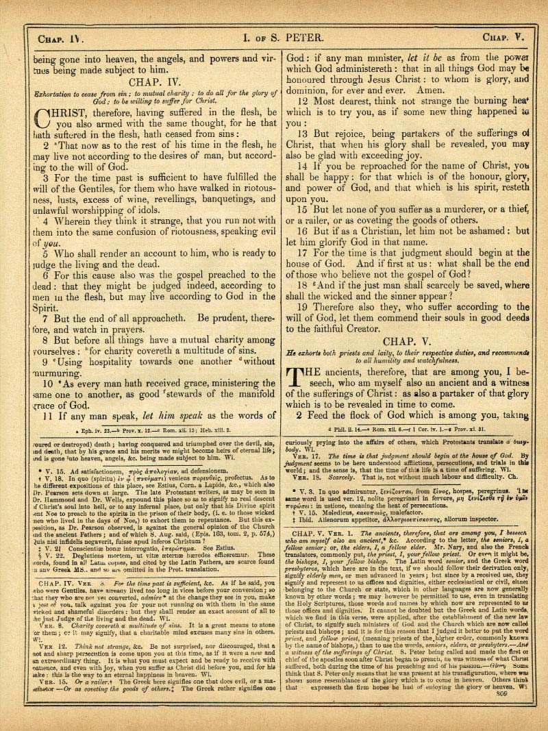 The Haydock Douay Rheims Bible page 0000