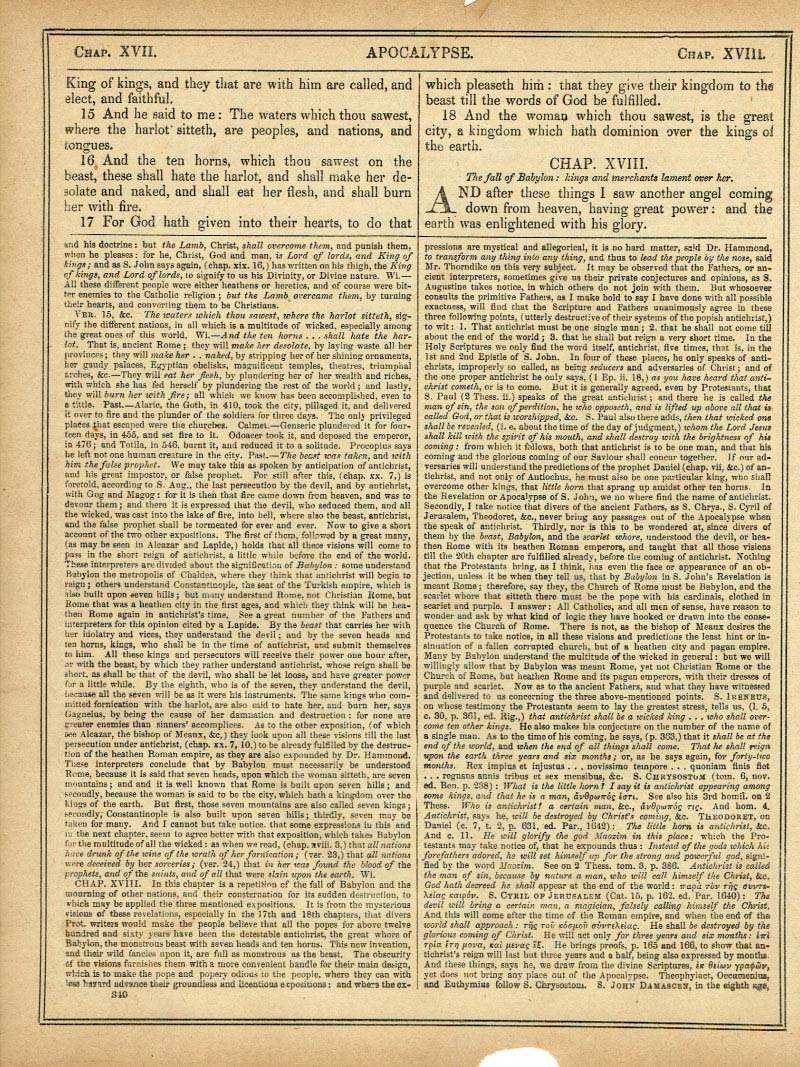 The Haydock Douay Rheims Bible page 0000