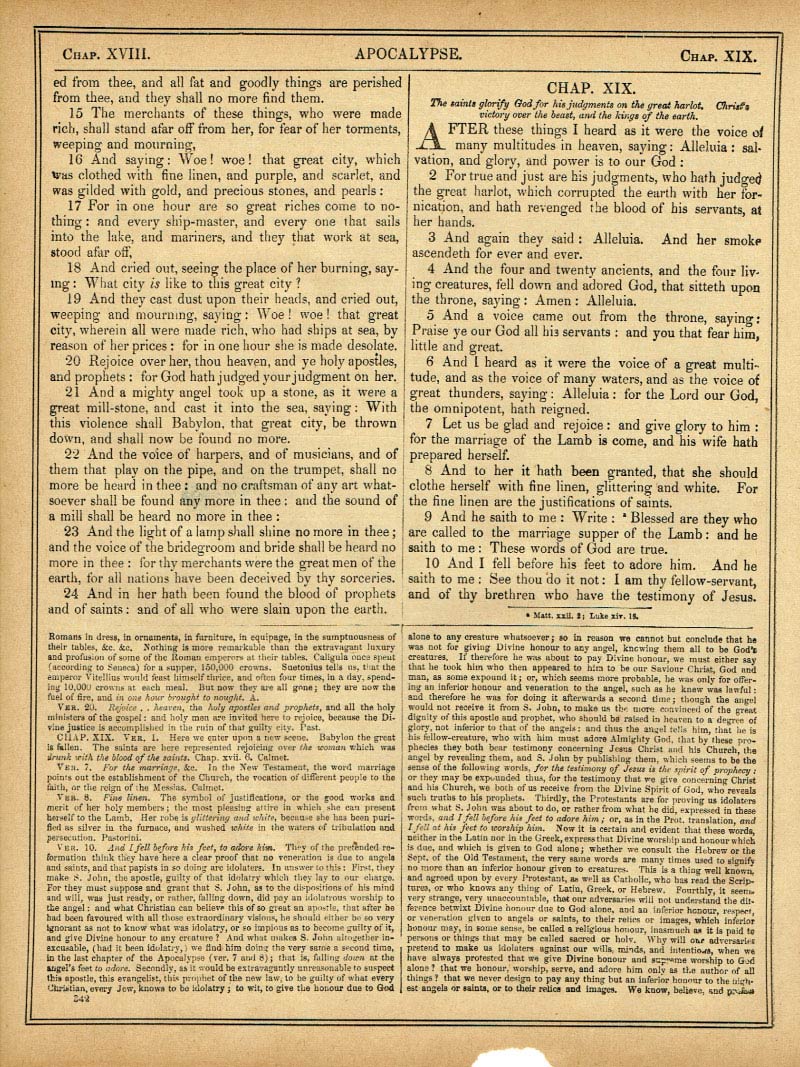 The Haydock Douay Rheims Bible page 1874