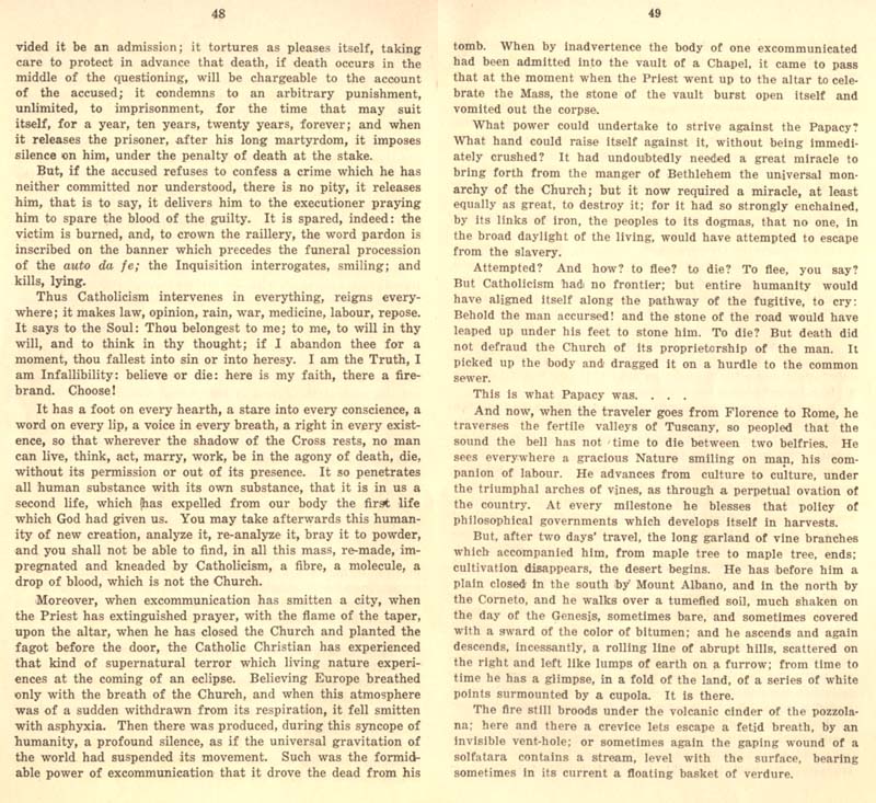 Freemason Albert Pike vs. Freemason Leo XIII: 1884 Humanum Genus pp. 80-81