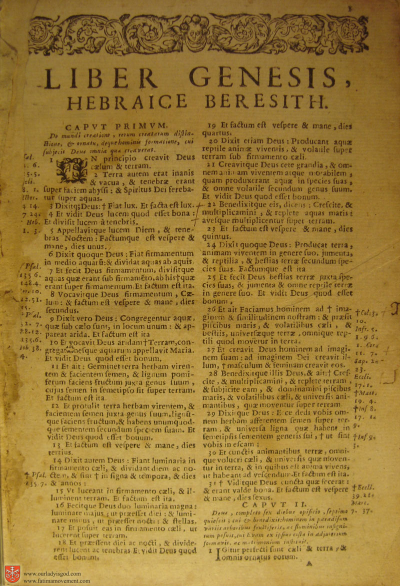 Catholic Latin Vulgate Bible page 0016