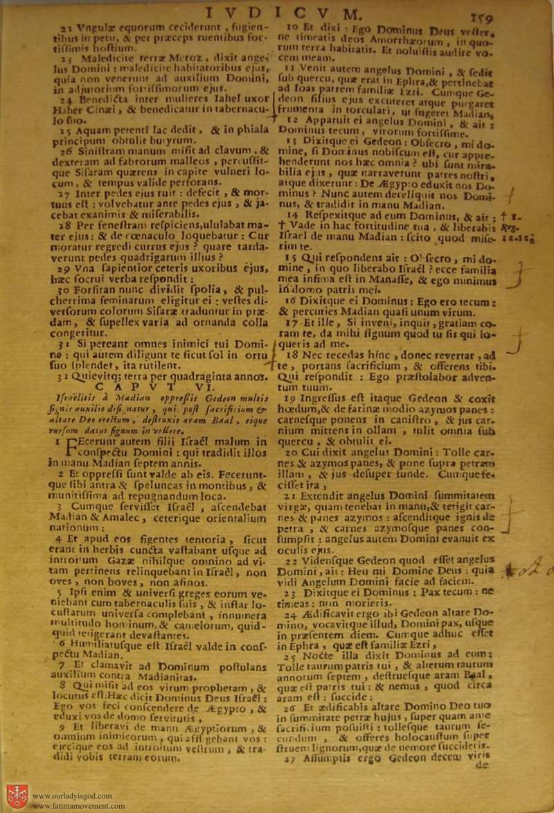 Catholic Latin Vulgate Bible page 0174