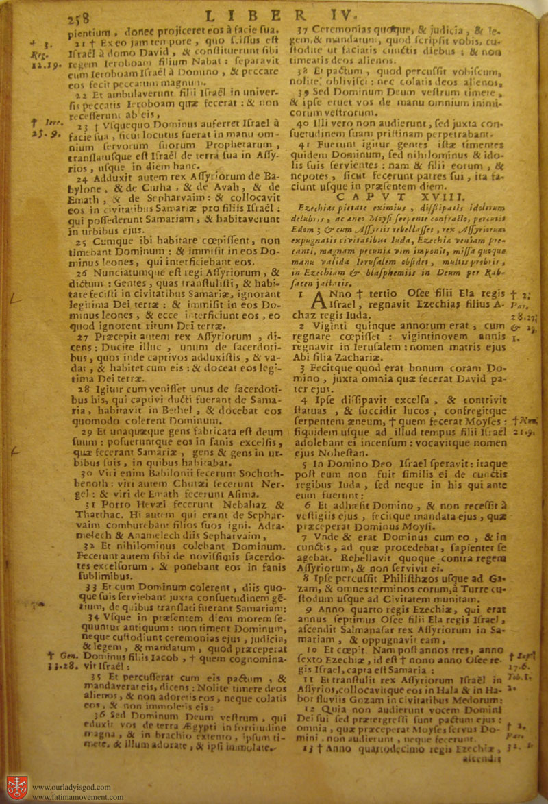 Catholic Latin Vulgate Bible page 0273