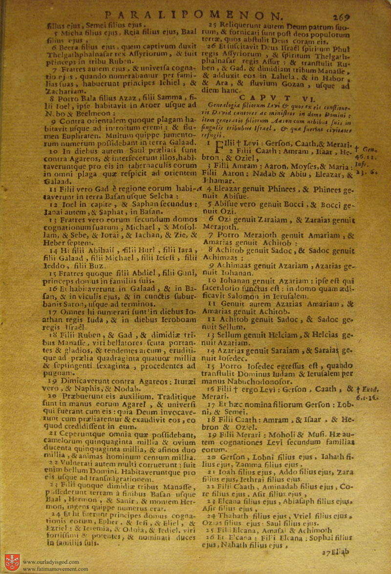 Catholic Latin Vulgate Bible page 0284
