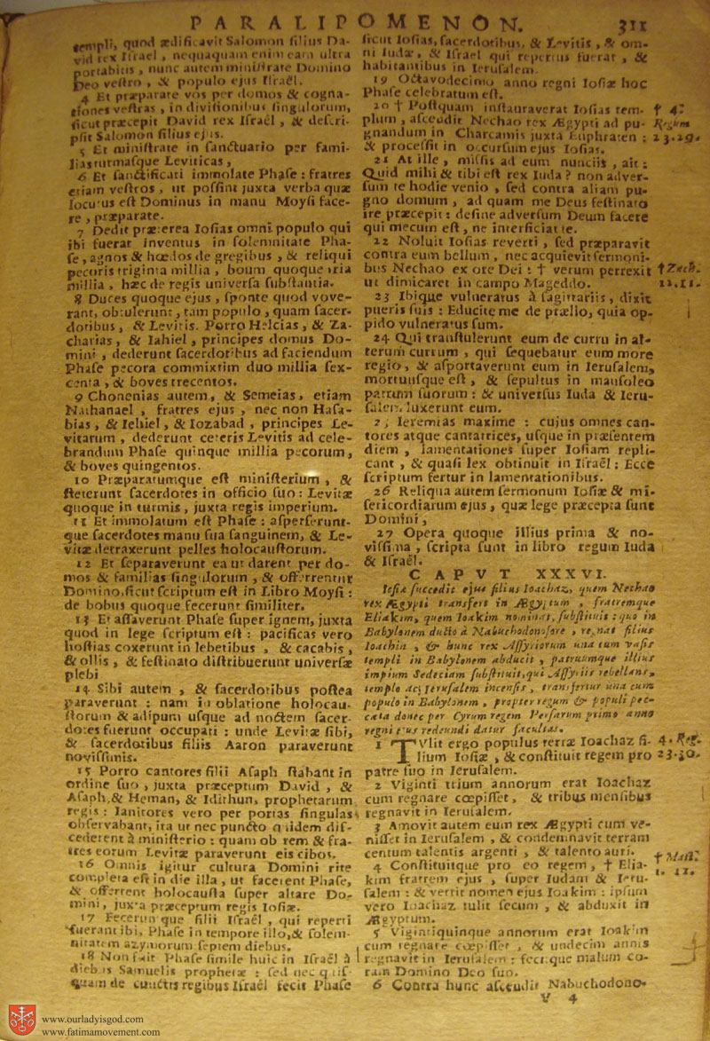 Catholic Latin Vulgate Bible page 0326