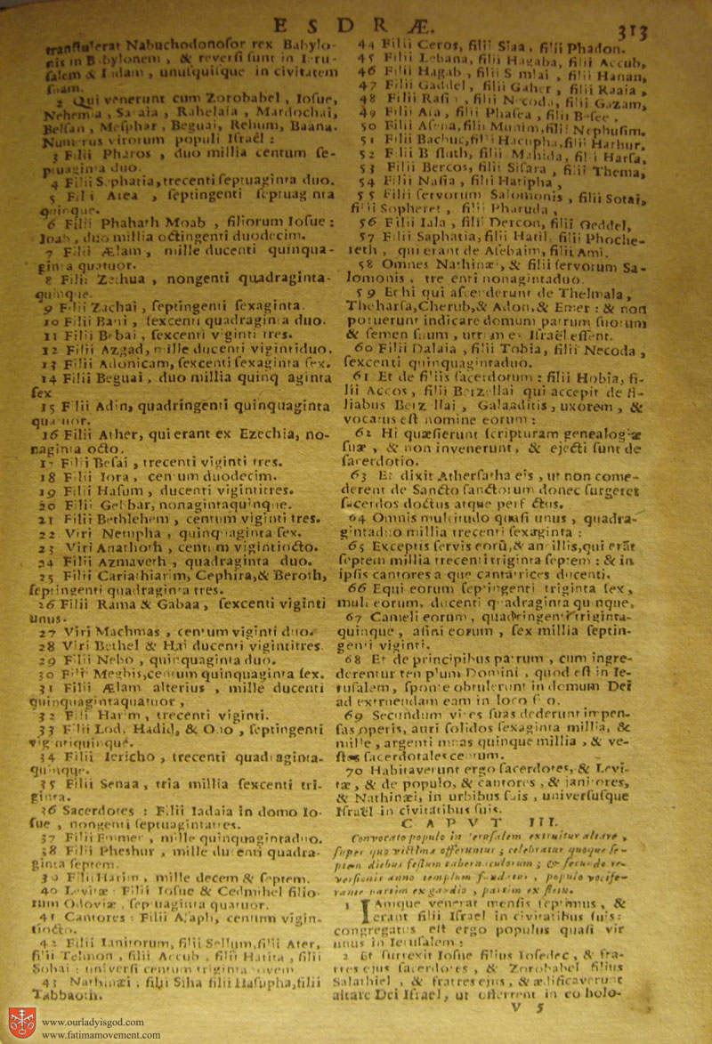 Catholic Latin Vulgate Bible page 0328