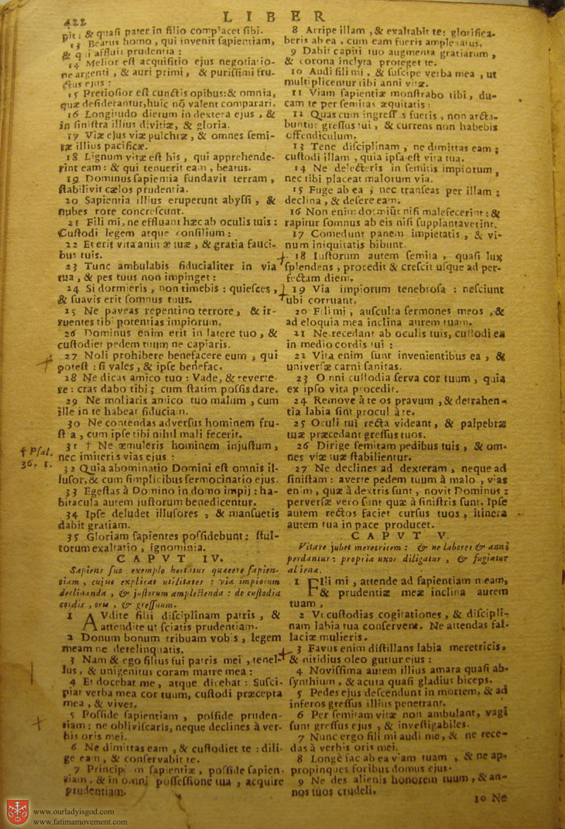 Catholic Latin Vulgate Bible page 0437