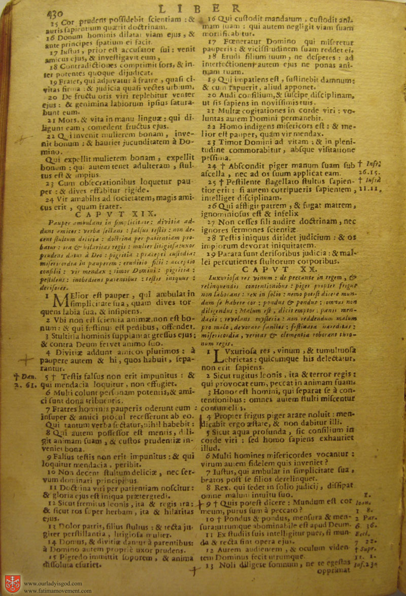 Catholic Latin Vulgate Bible page 0445