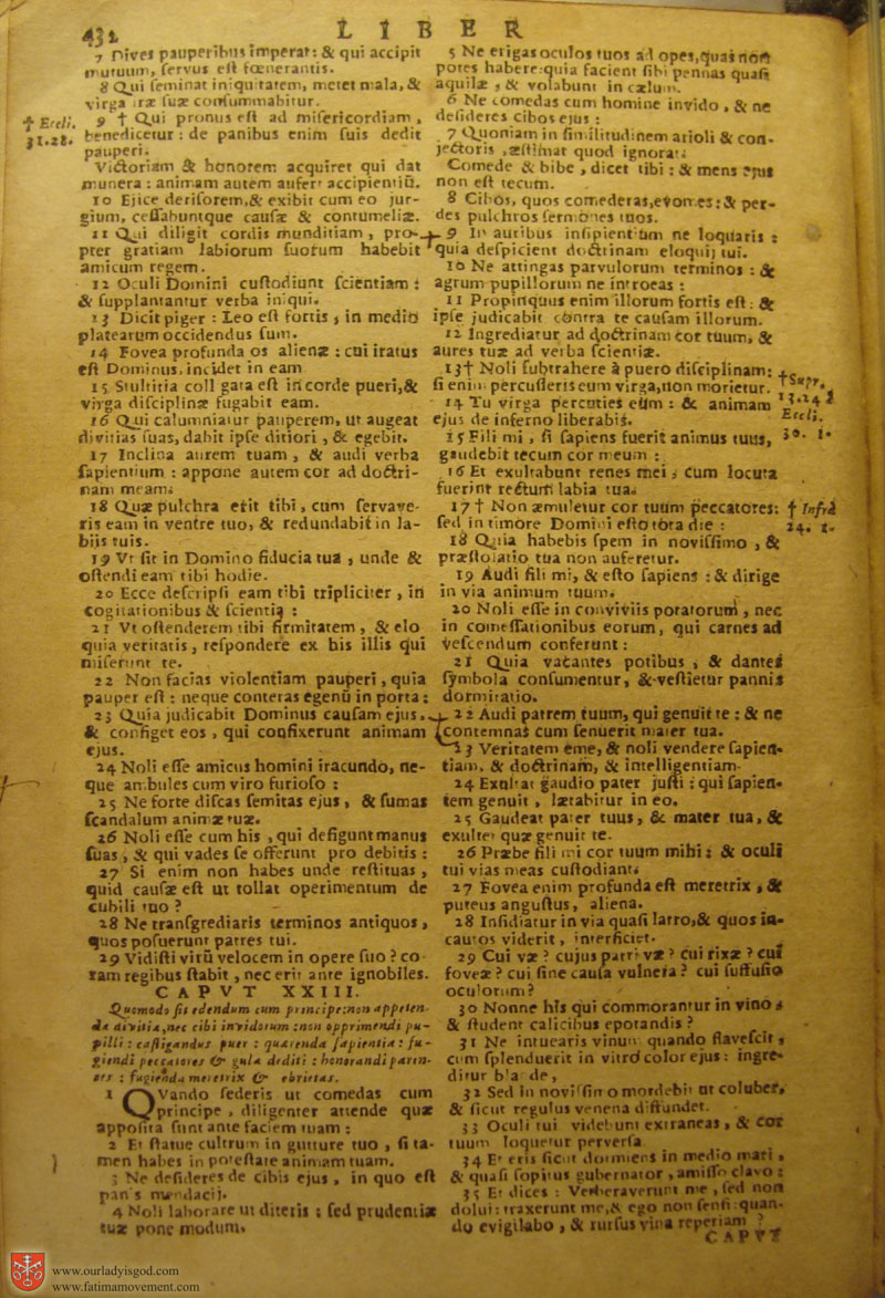 Catholic Latin Vulgate Bible page 0447