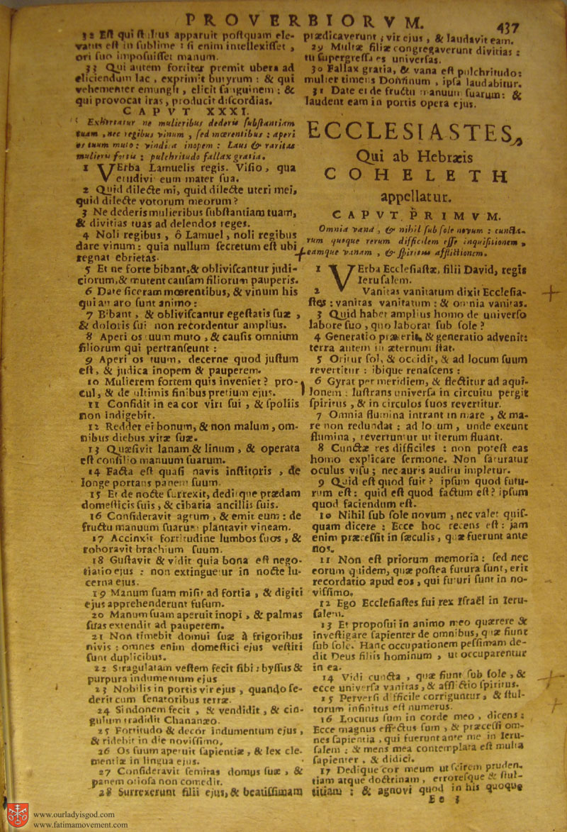 Catholic Latin Vulgate Bible page 0452