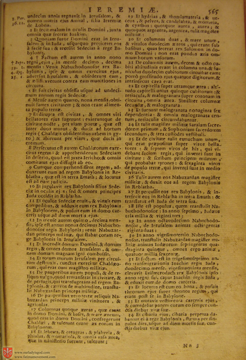 Catholic Latin Vulgate Bible page 0580