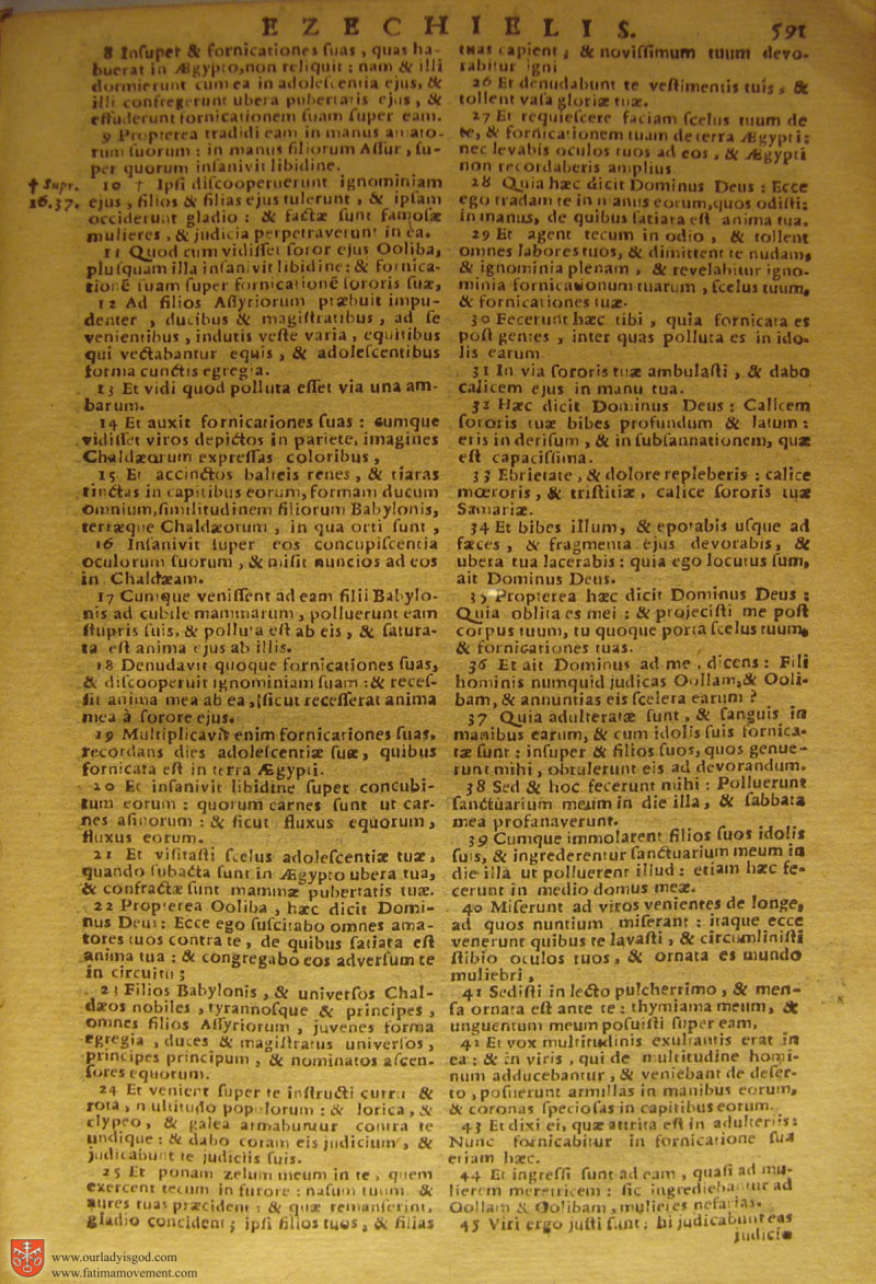 Catholic Latin Vulgate Bible page 0606