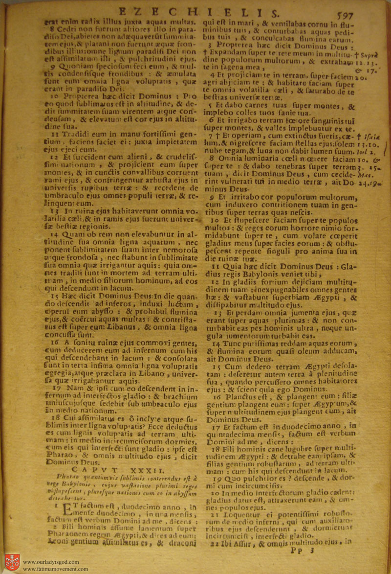 Catholic Latin Vulgate Bible page 0612