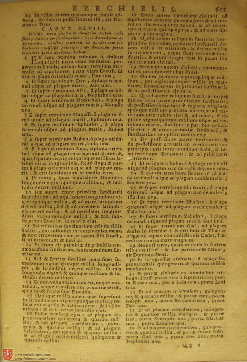 Catholic Latin Vulgate Bible page 0626