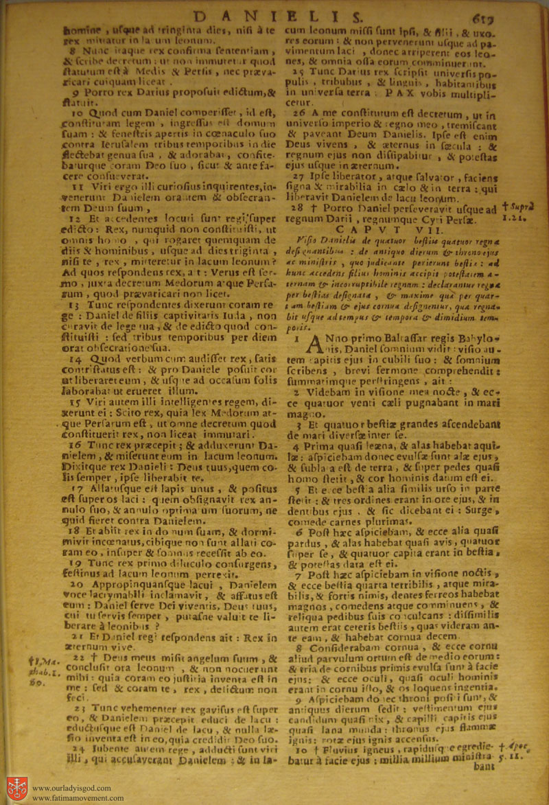 Catholic Latin Vulgate Bible page 0634