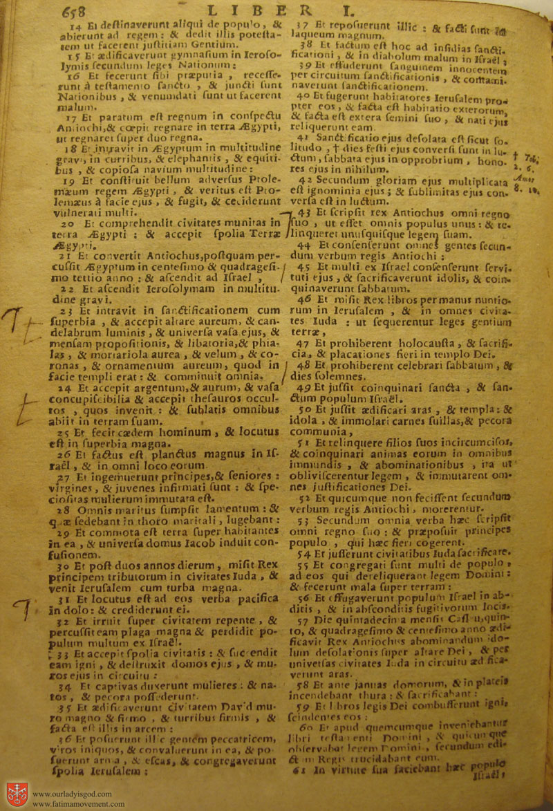 Catholic Latin Vulgate Bible page 0673