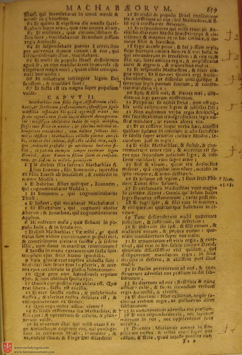 Catholic Latin Vulgate Bible page 0674