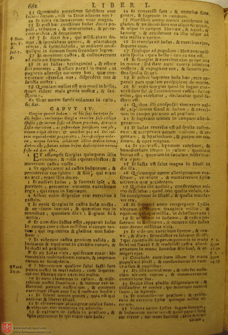 Catholic Latin Vulgate Bible page 0677