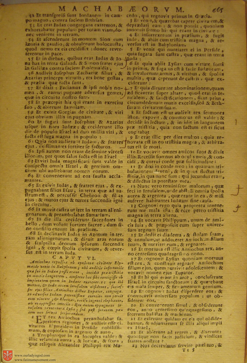 Catholic Latin Vulgate Bible page 0680