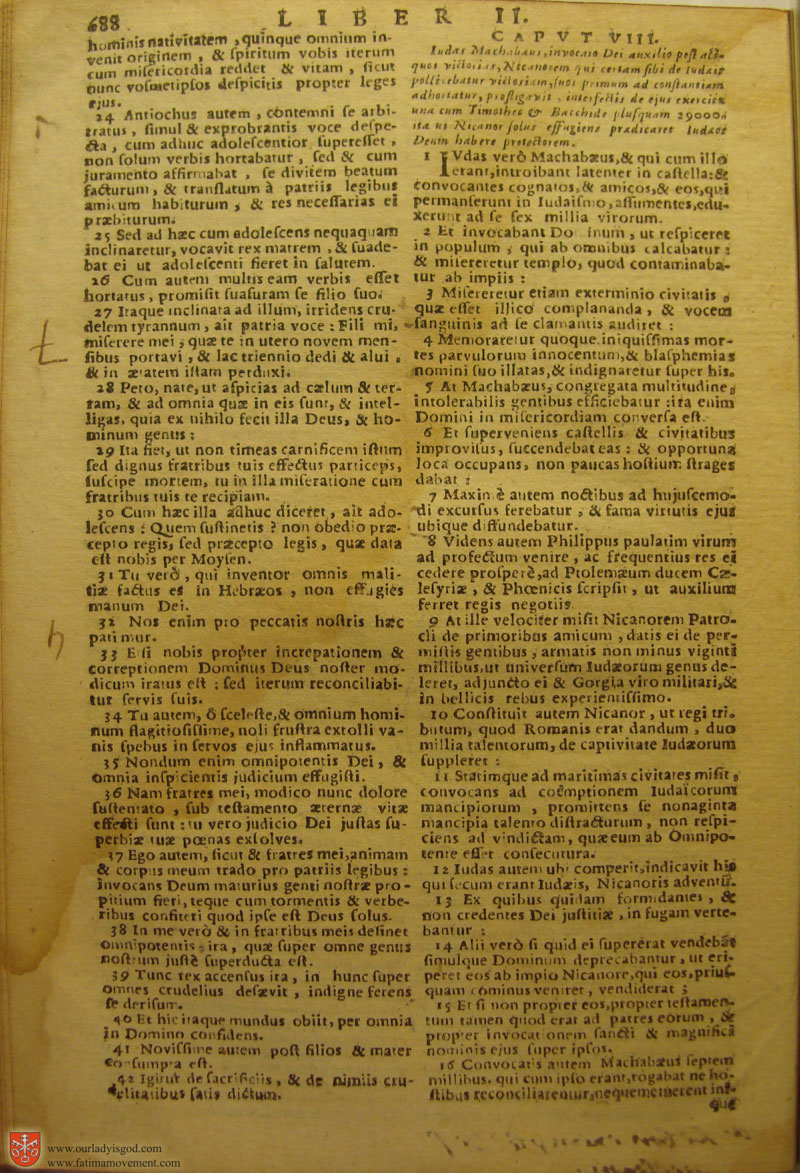 Catholic Latin Vulgate Bible page 0703