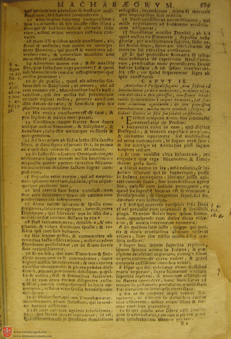 Catholic Latin Vulgate Bible page 0704