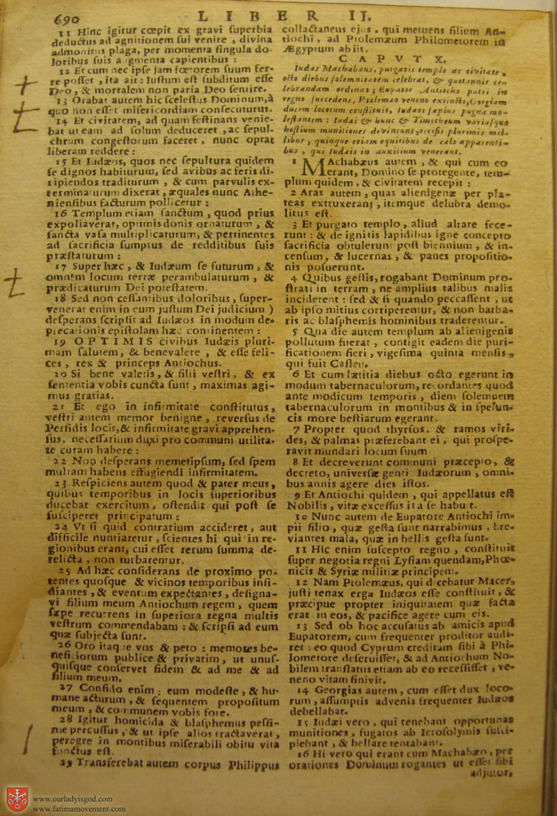 Catholic Latin Vulgate Bible page 0705