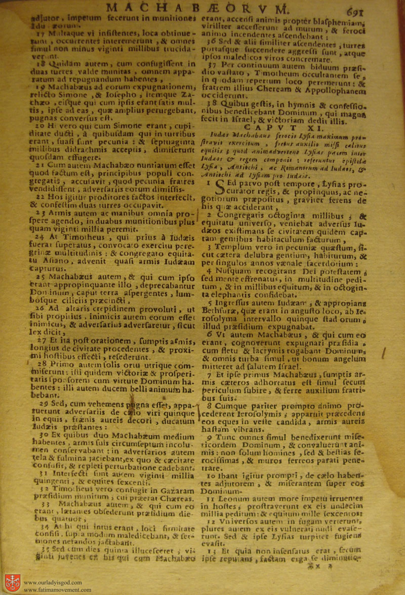 Catholic Latin Vulgate Bible page 0706