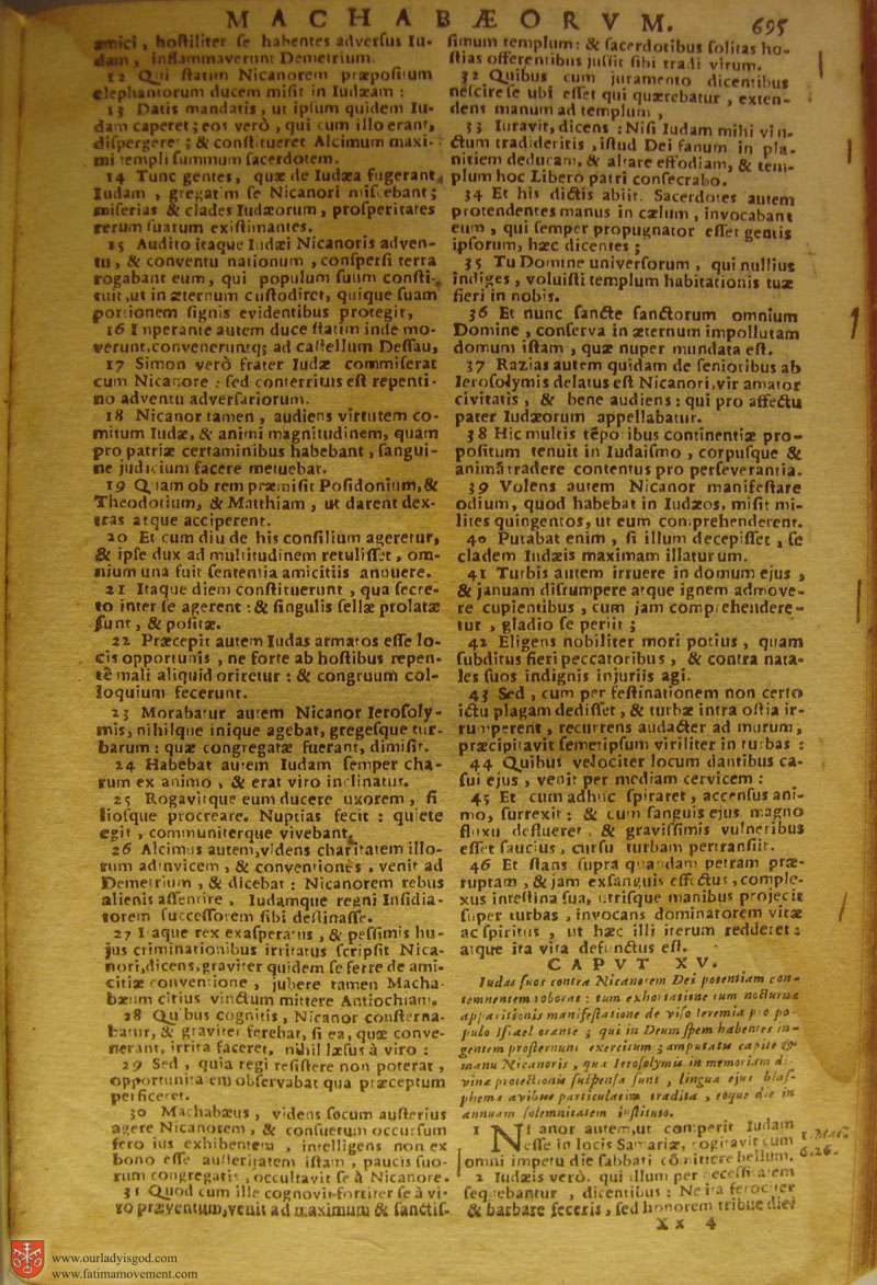 Catholic Latin Vulgate Bible page 0710