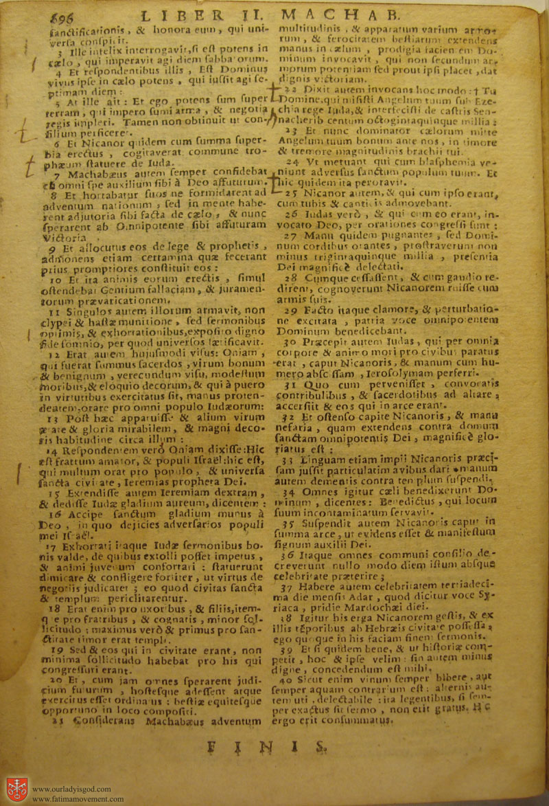 Catholic Latin Vulgate Bible page 0711