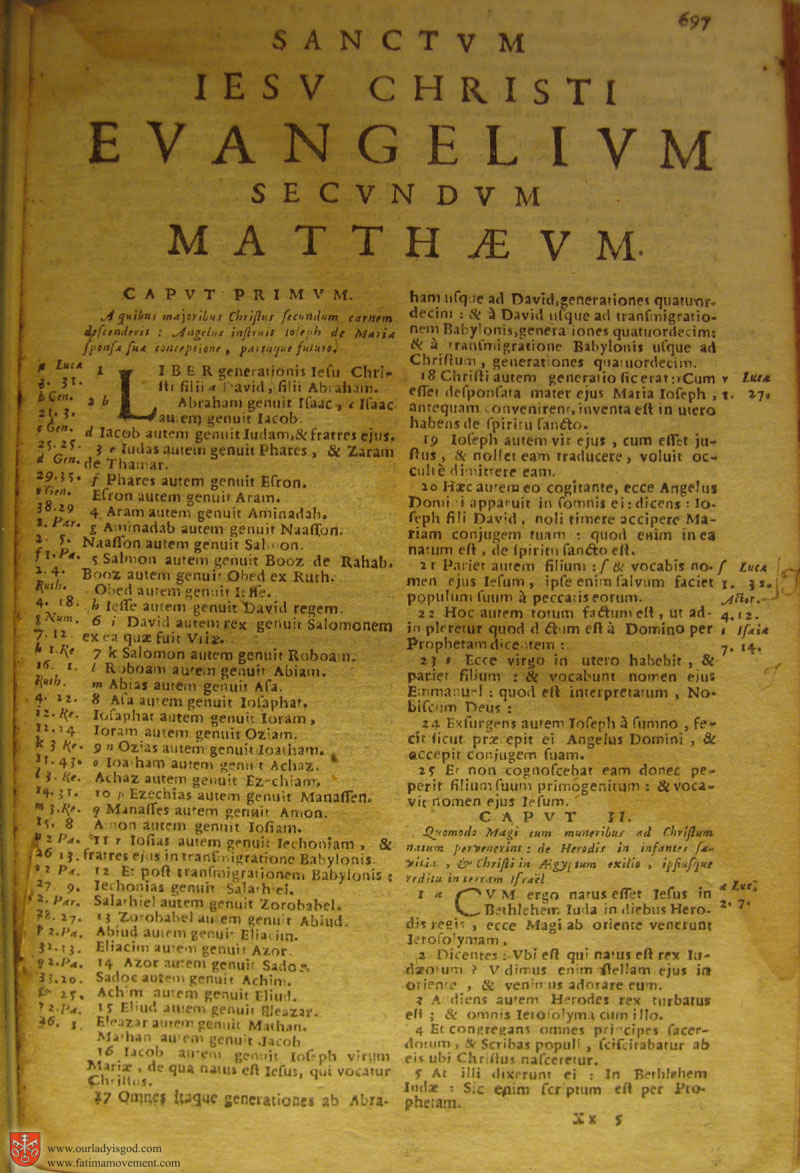 Catholic Latin Vulgate Bible page 0712