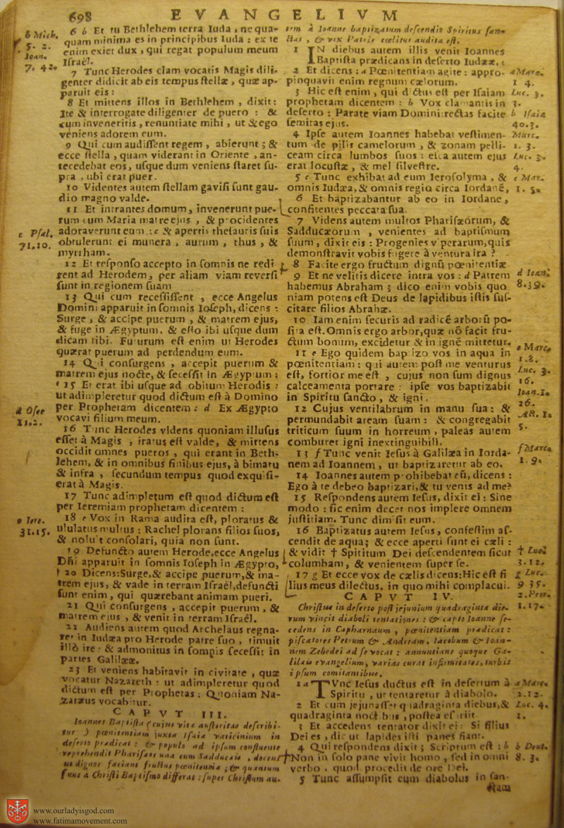 Catholic Latin Vulgate Bible page 0713