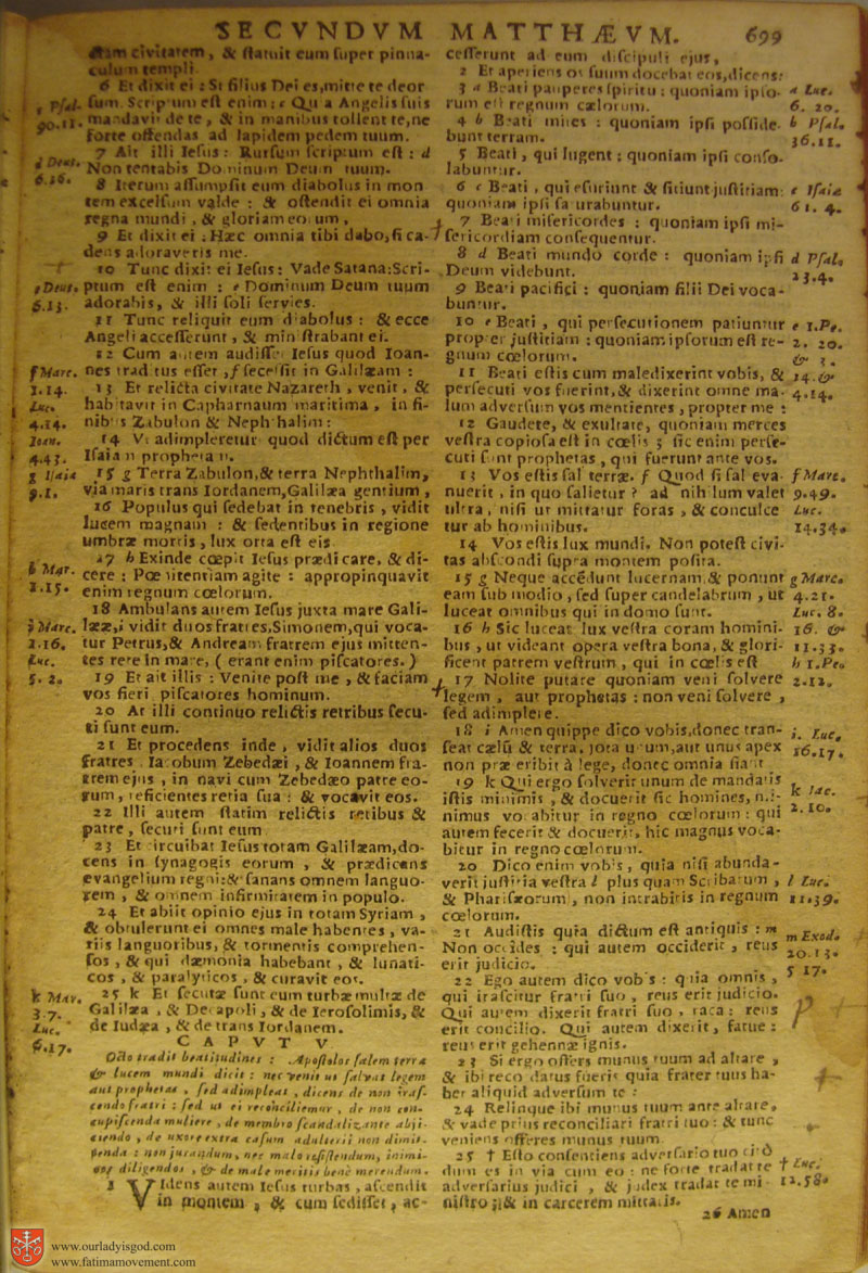 Catholic Latin Vulgate Bible page 0714