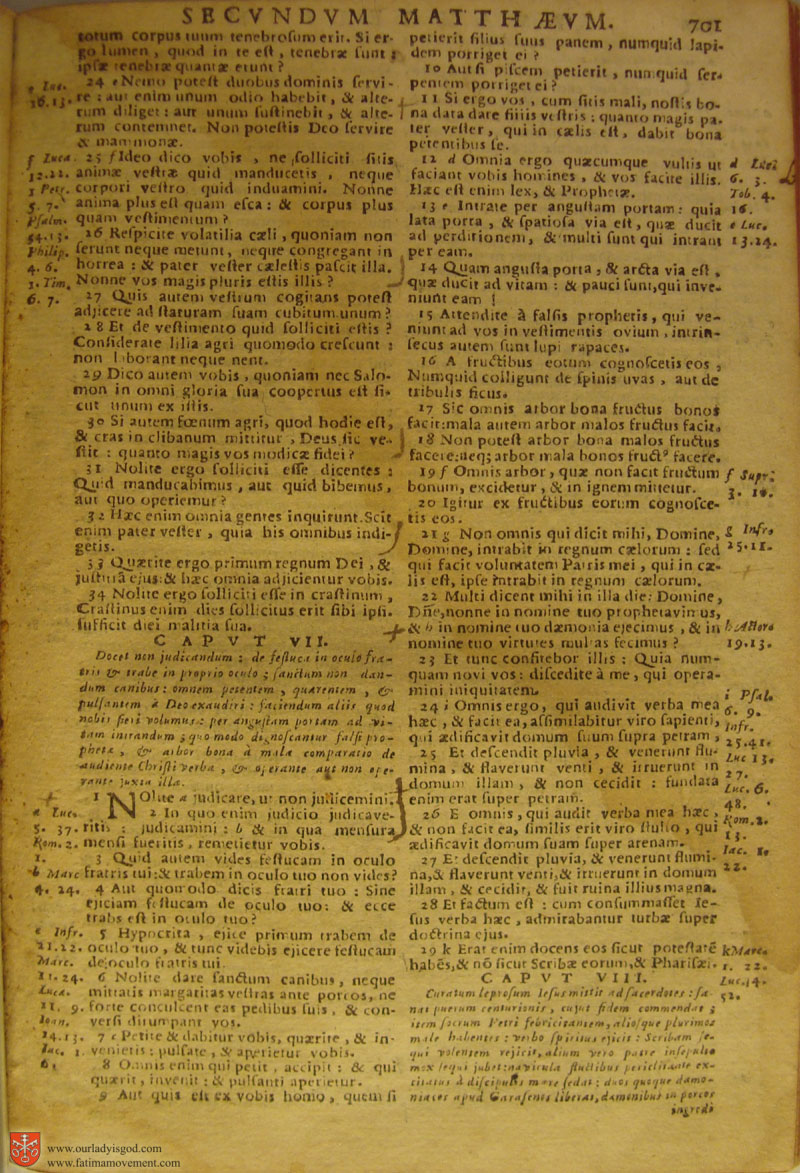 Catholic Latin Vulgate Bible page 0716