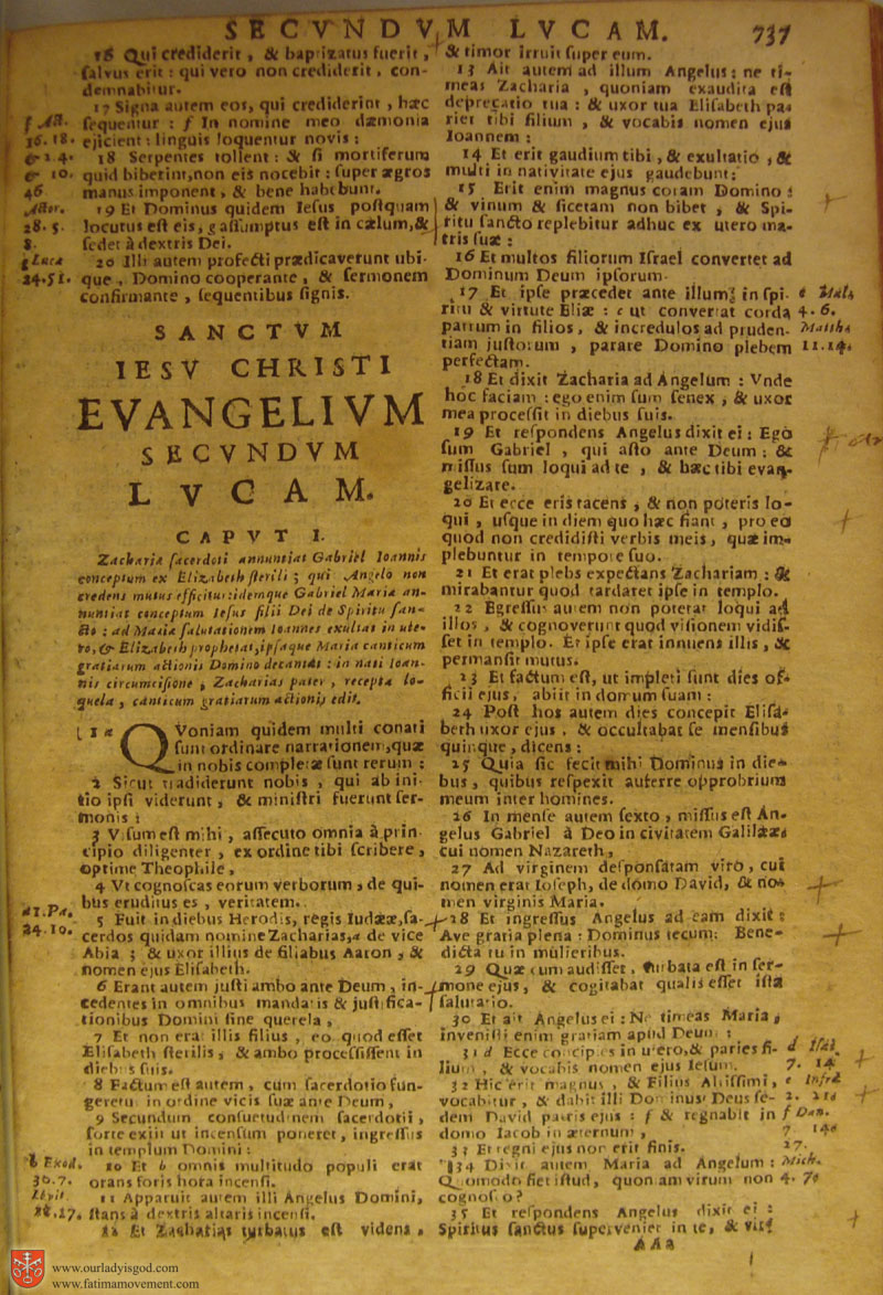 Catholic Latin Vulgate Bible page 0752