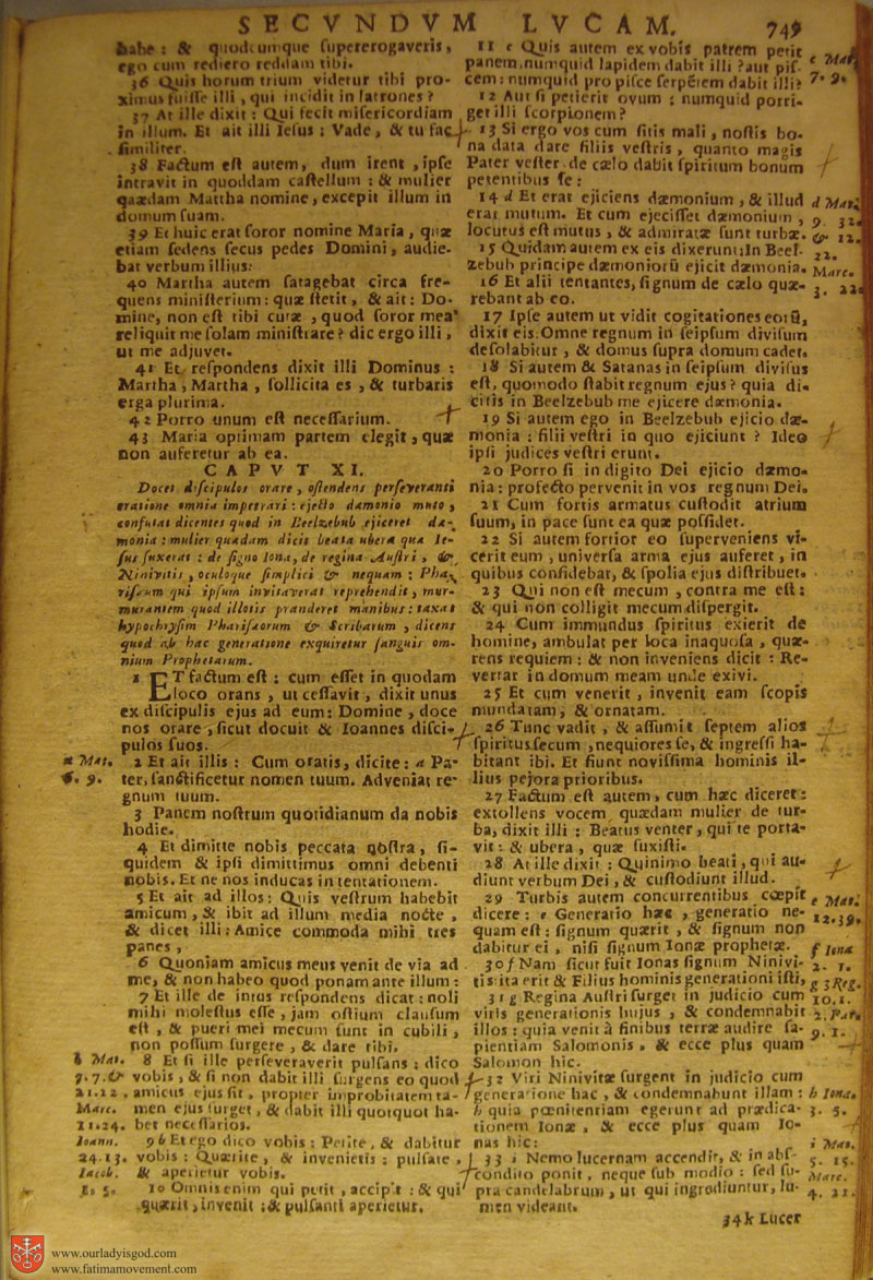 Catholic Latin Vulgate Bible page 0764