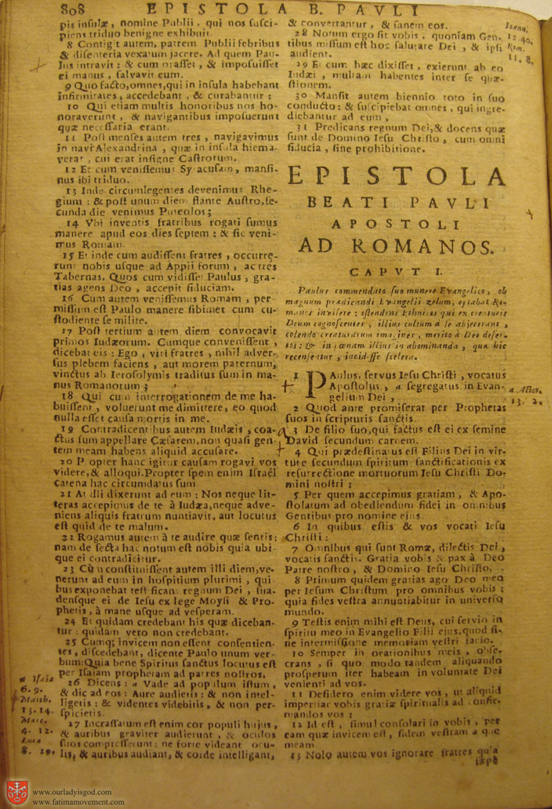 Catholic Latin Vulgate Bible page 0823