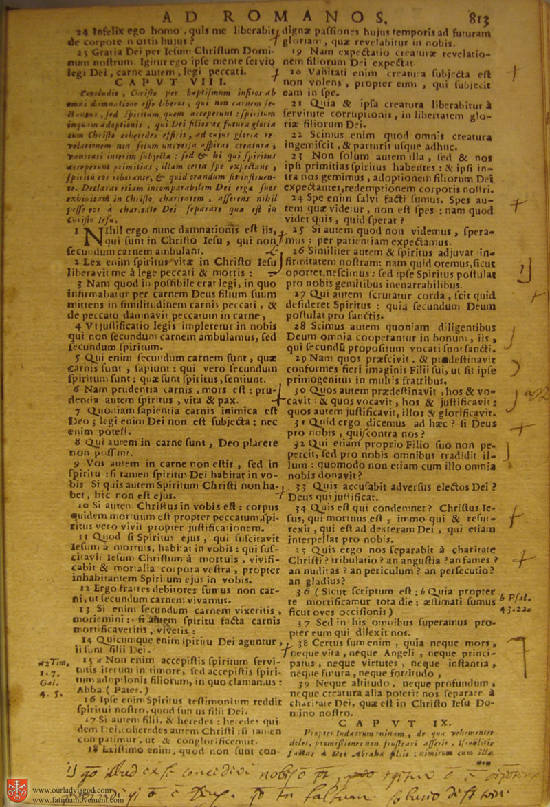 Catholic Latin Vulgate Bible page 0828