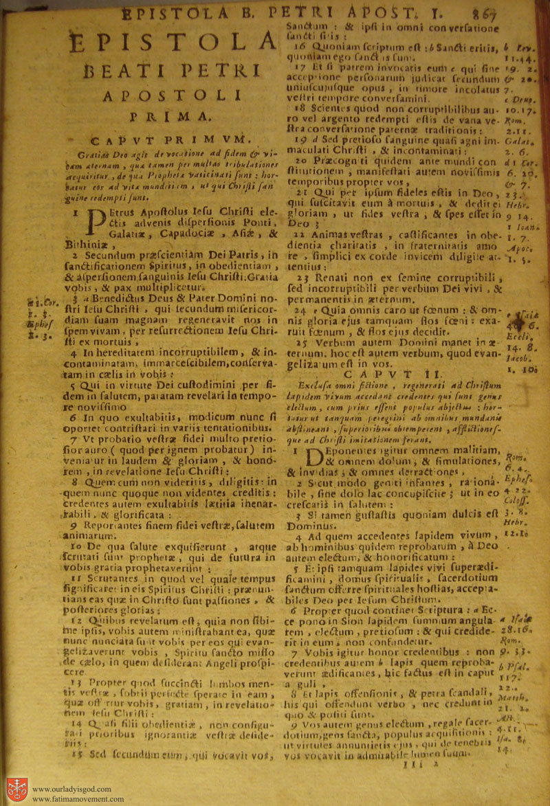 Catholic Latin Vulgate Bible page 08682