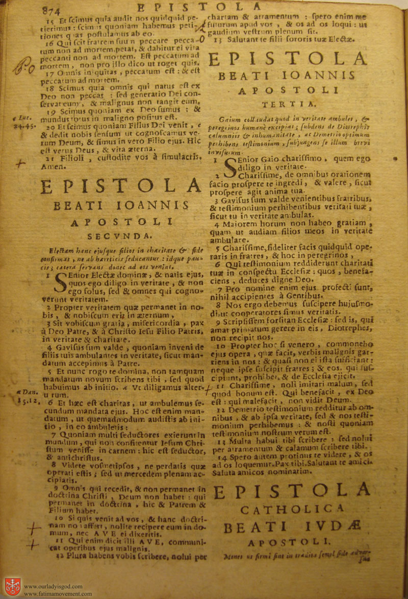 Catholic Latin Vulgate Bible page 0889