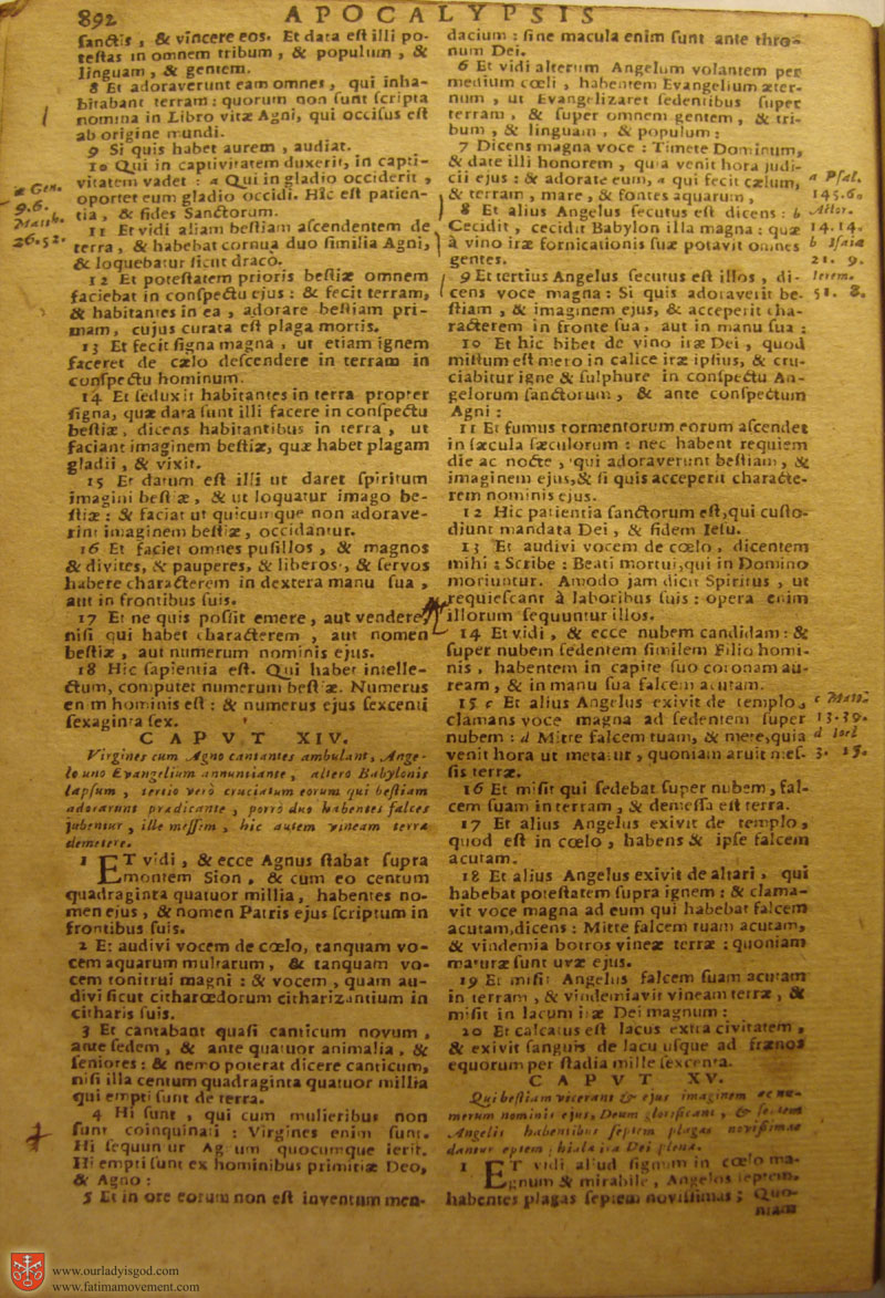 Catholic Latin Vulgate Bible page 0897