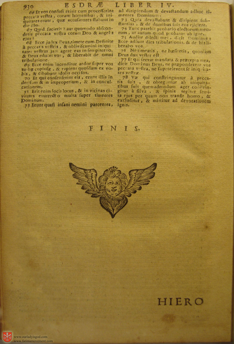 Catholic Latin Vulgate Bible page 0935