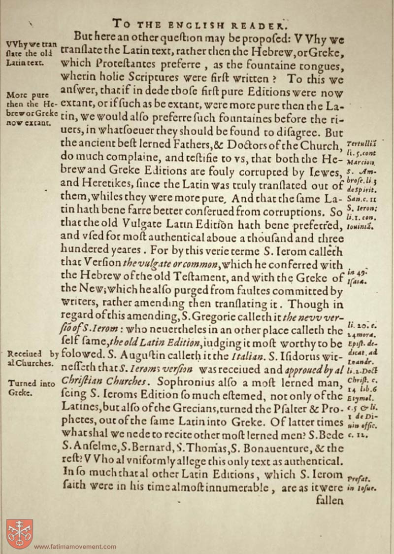 Original Douay Rheims Catholic Bible scan 0006