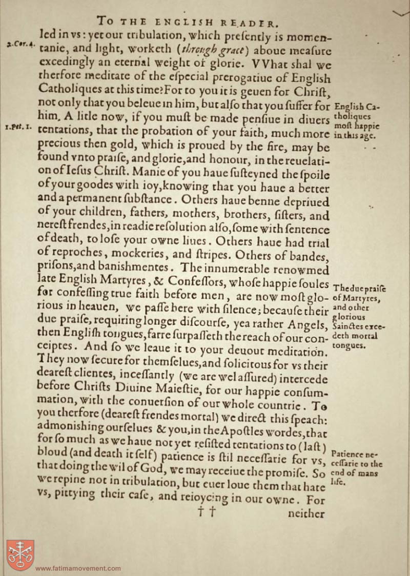 Original Douay Rheims Catholic Bible scan 0013