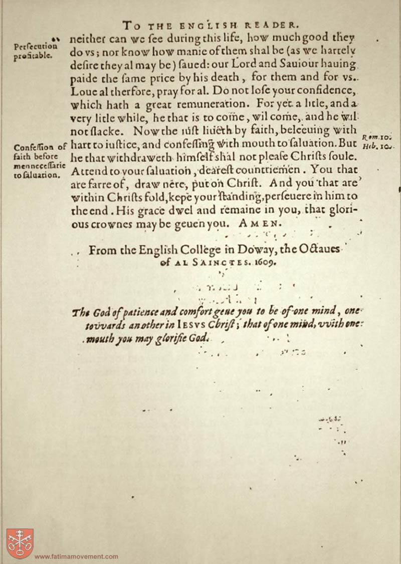 Original Douay Rheims Catholic Bible scan 0014