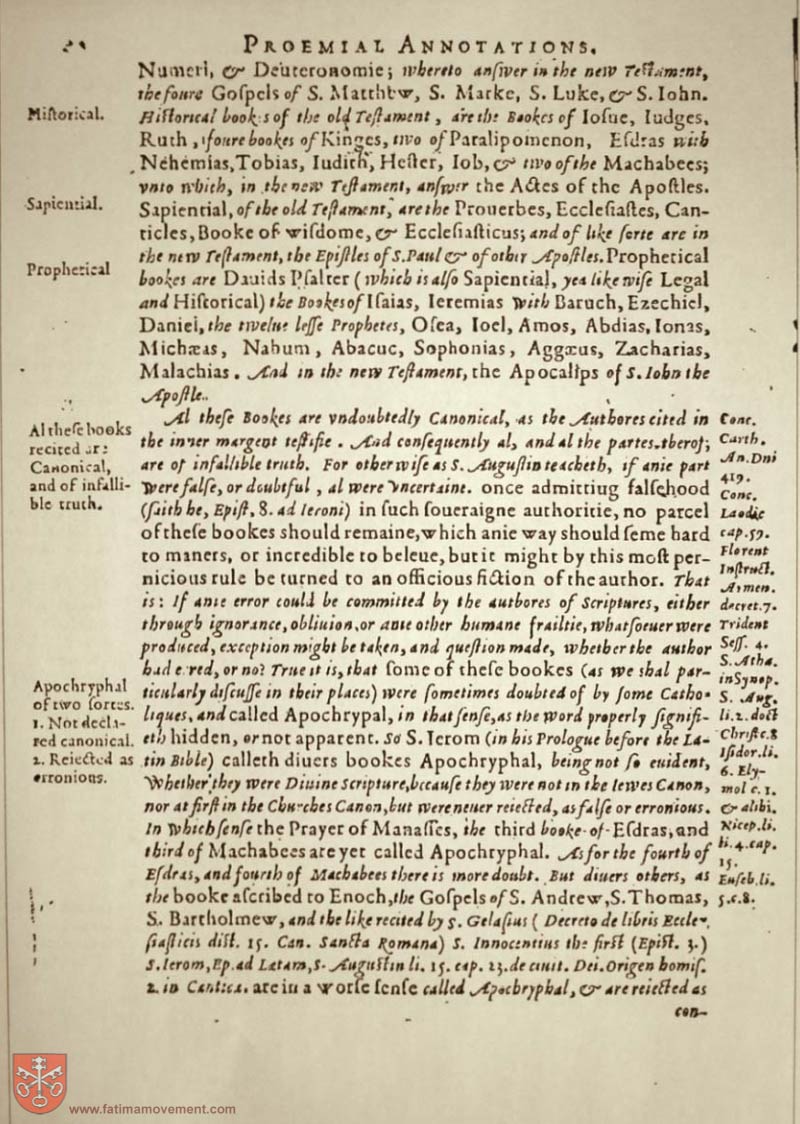 Original Douay Rheims Catholic Bible scan 0016