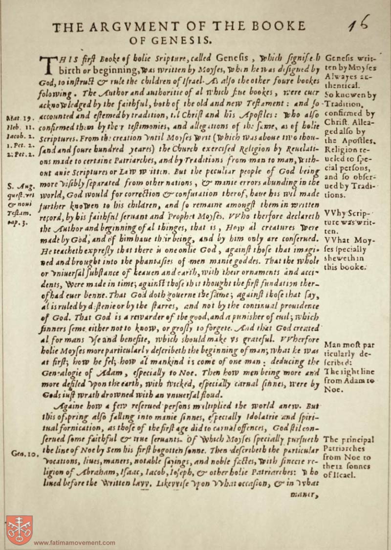 Original Douay Rheims Catholic Bible scan 0019