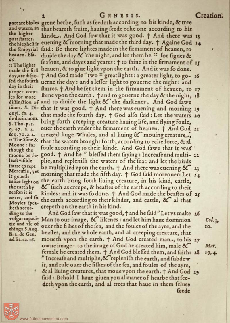 Original Douay Rheims Catholic Bible scan 0022