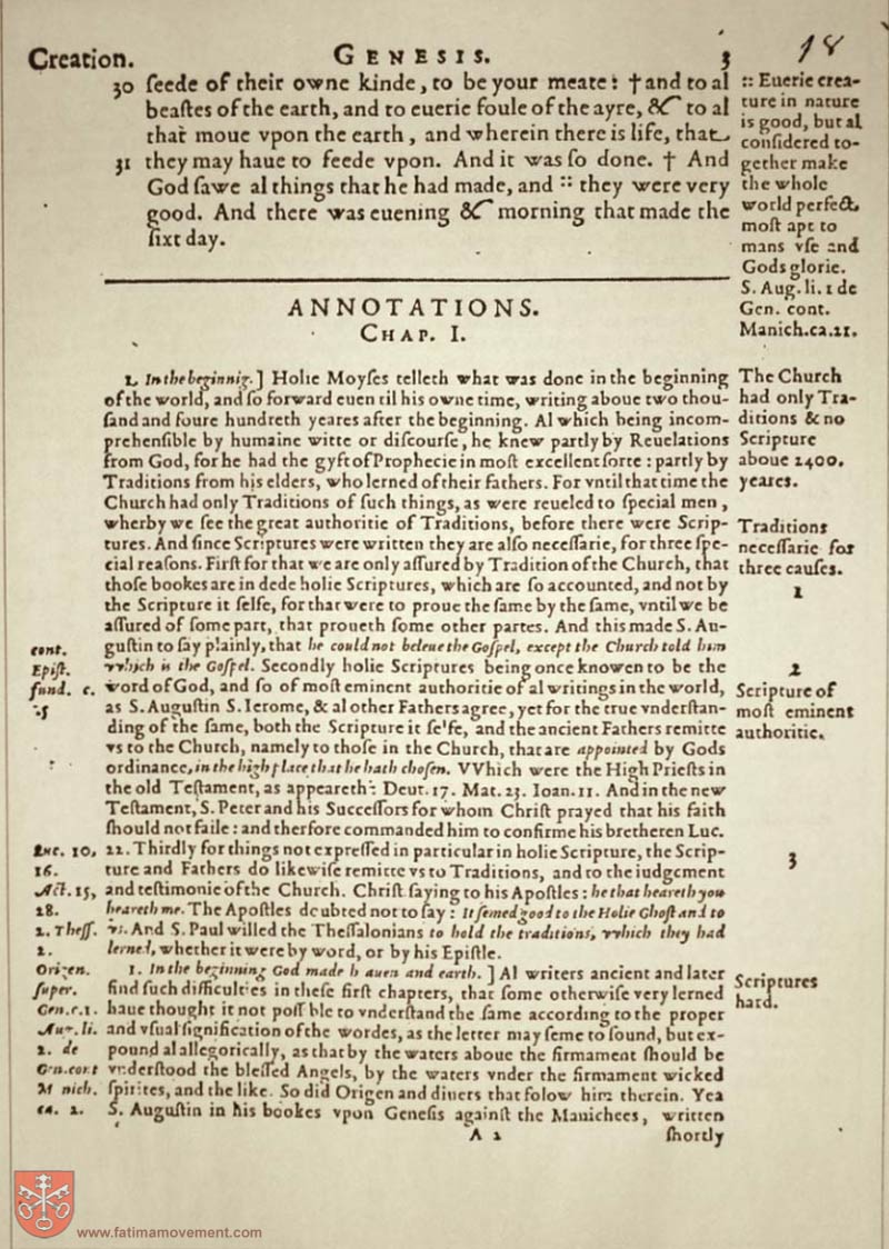 Original Douay Rheims Catholic Bible scan 0023