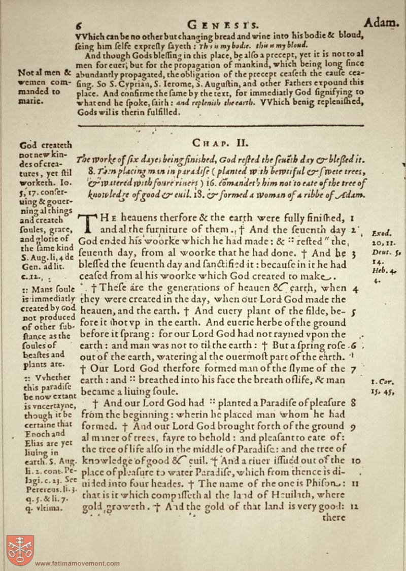 Original Douay Rheims Catholic Bible scan 0026